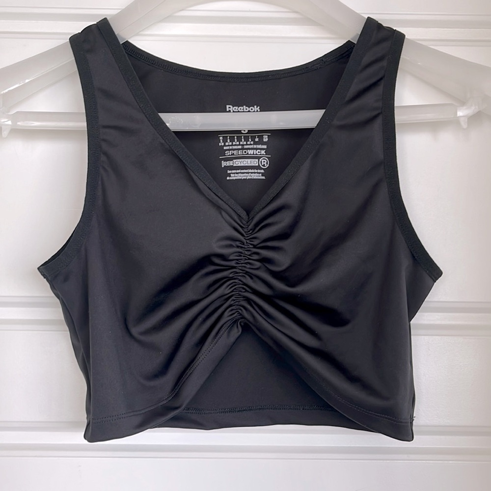 Reebok - sports tank - ruched front
